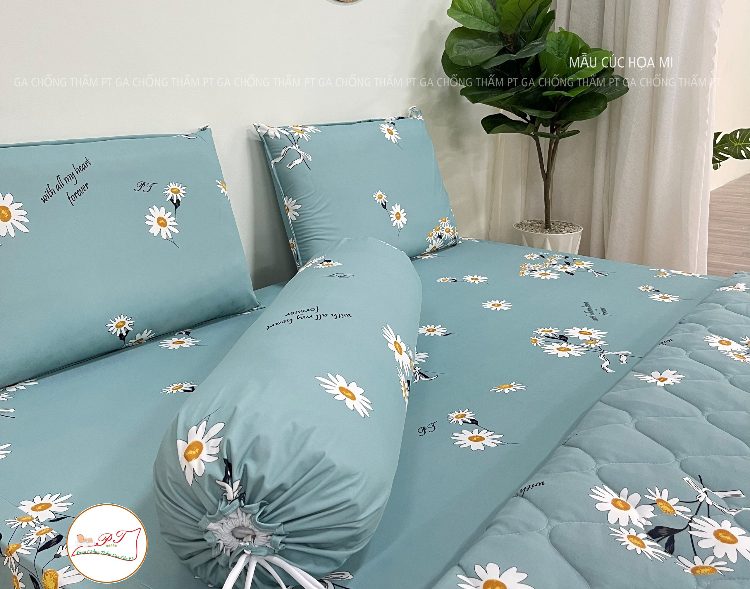 Ga Chống Thấm PT Họa Tiết Cúc Họa Mi