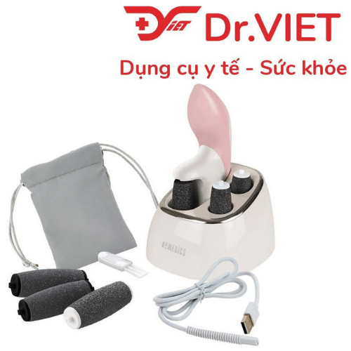 Máy tẩy da chết gót chân pin sạc PED-1301 ( Bản đặc biệt 6 đầu thay )