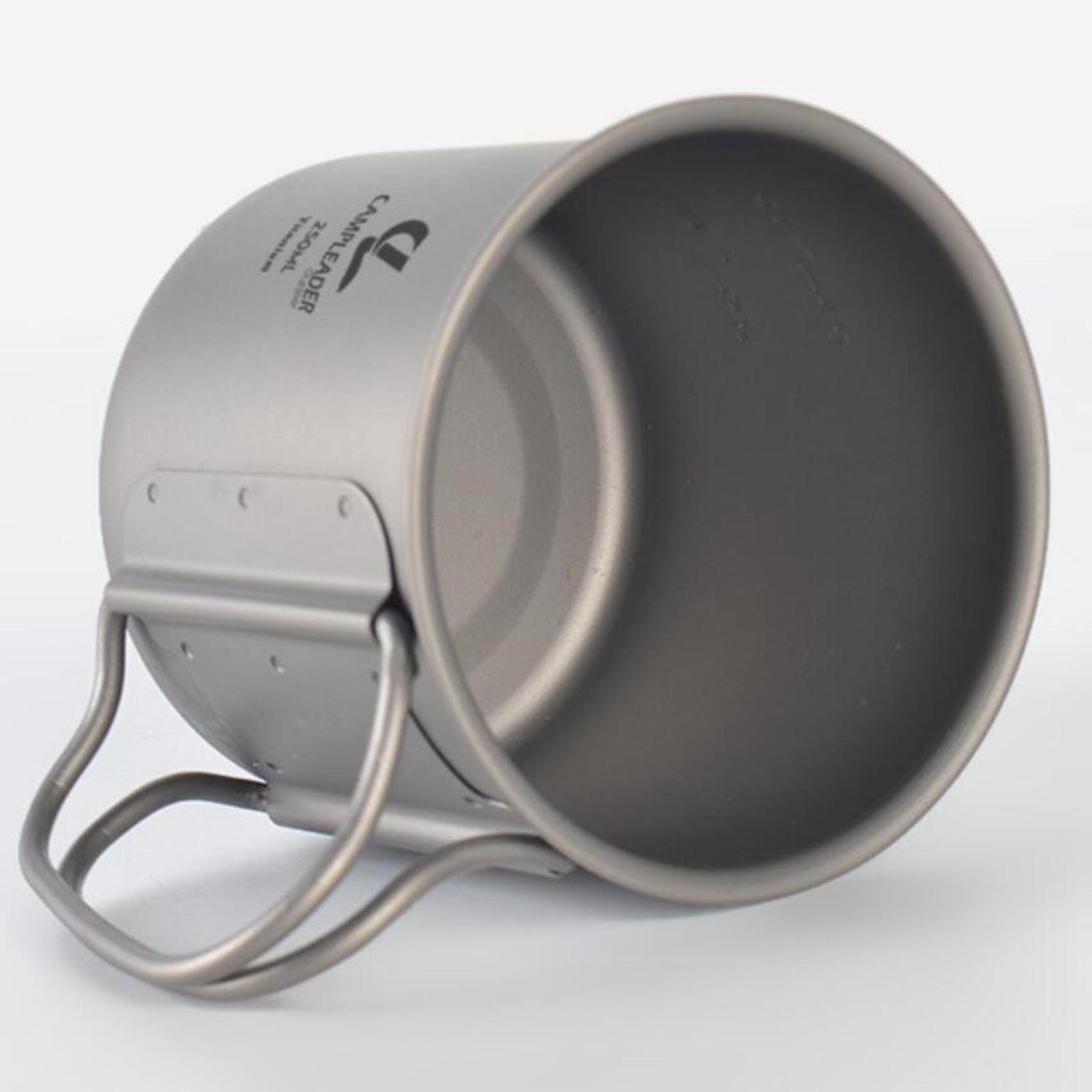 Collapsible Handle Camping Mug Water Cup Portable Water Mug Drinking Cup