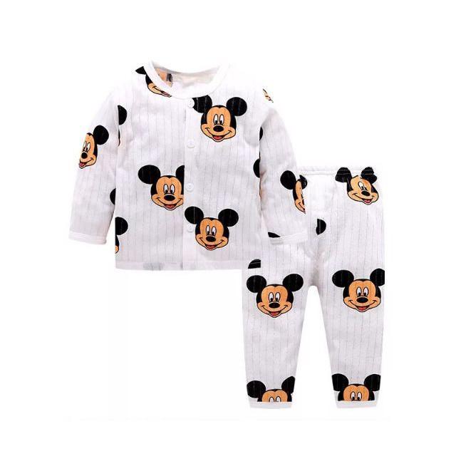 Bộ cotton giấy mẫu mới cực xinh cho bé trai bé gái  - Bộ bé trai bé gái