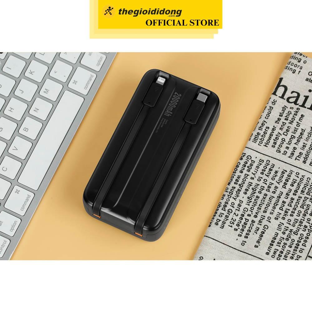 Pin sạc dự phòng Polymer 20000mAh Type C PD 22.5W Baseus PPMD20 - Hàng Chính Hãng