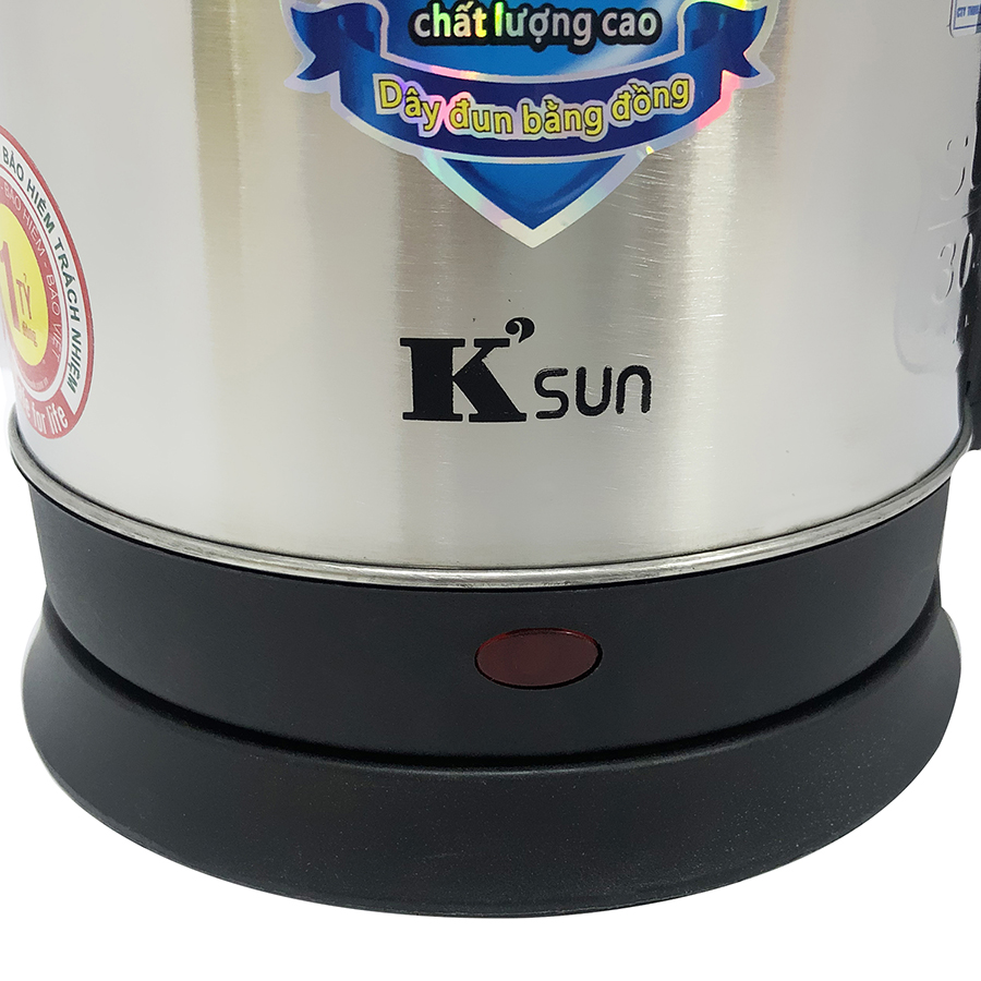 Bình Đun Siêu Tốc Trường Thọ K'sun BA-8688 Gold (1.8L) - Hàng Chính Hãng