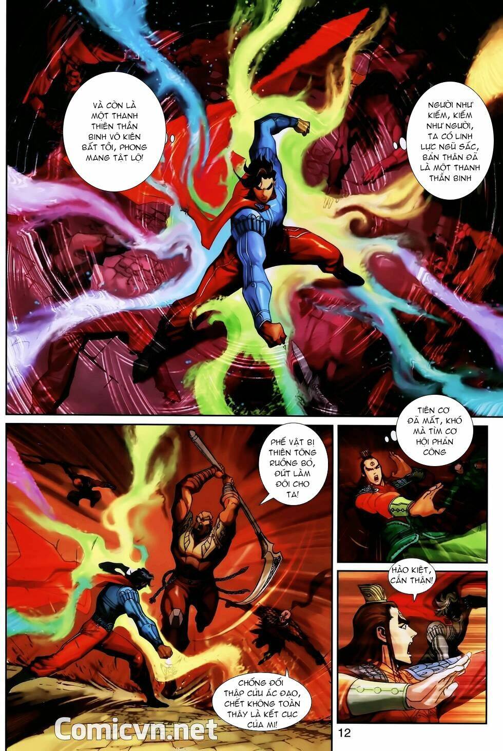 thần binh huyền kỳ 3+3.5 chapter 136 12