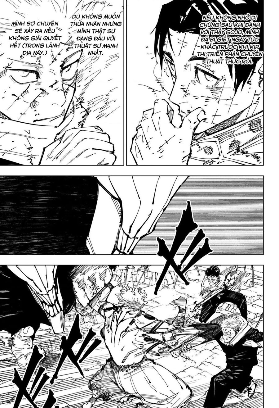 jujutsu kaisen - chú thuật hồi chiến chapter 250 17
