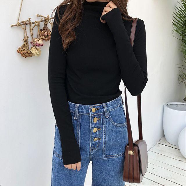 [SIZE S-XL Áo giữ nhiệt cổ 3cm