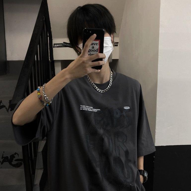 ÁO PHÔNG IN HOẠ TIẾT HÀNG UNISEX QUẢNG CHÂU