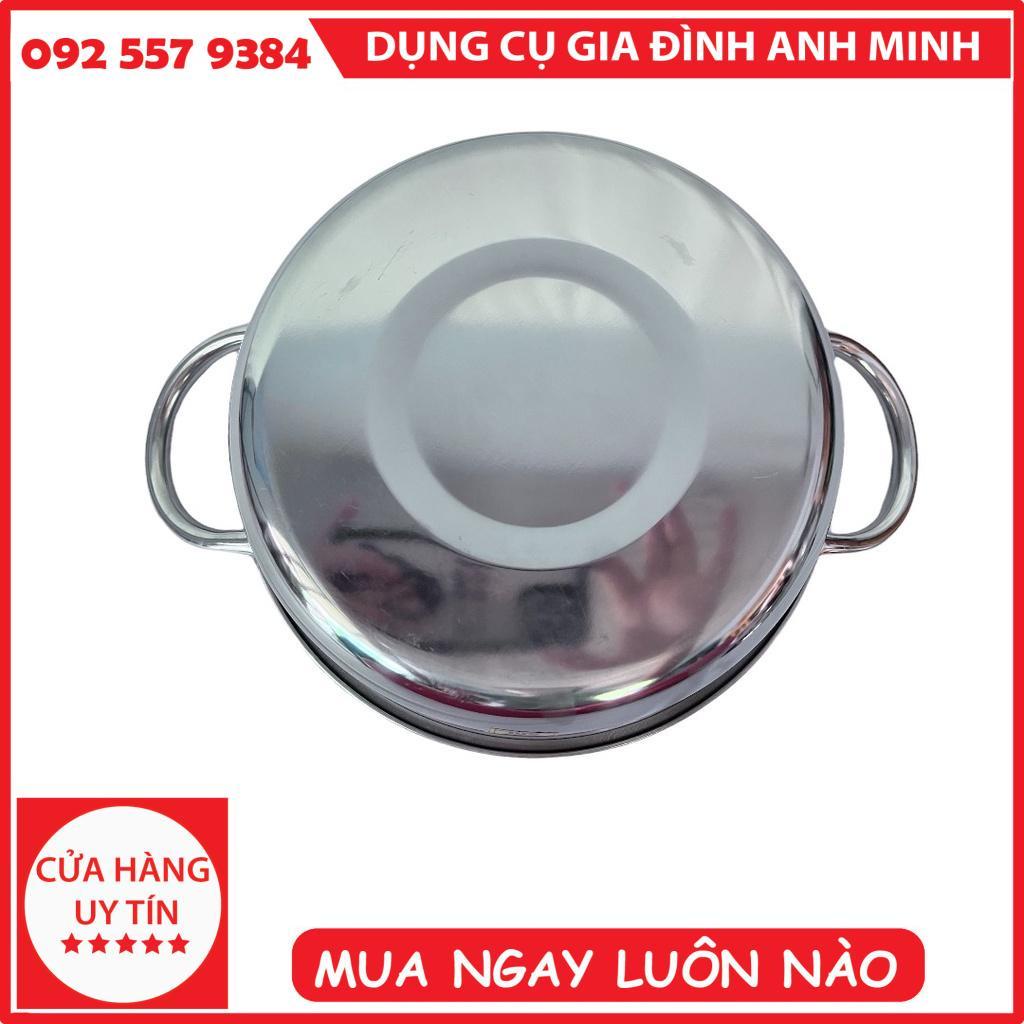 20 Nồi lẩu inox Nồi inox nấu bếp từ Nồi inox 304 Nồi inox 3 đáy Nồi inox nhỏ dùng trong gia đình