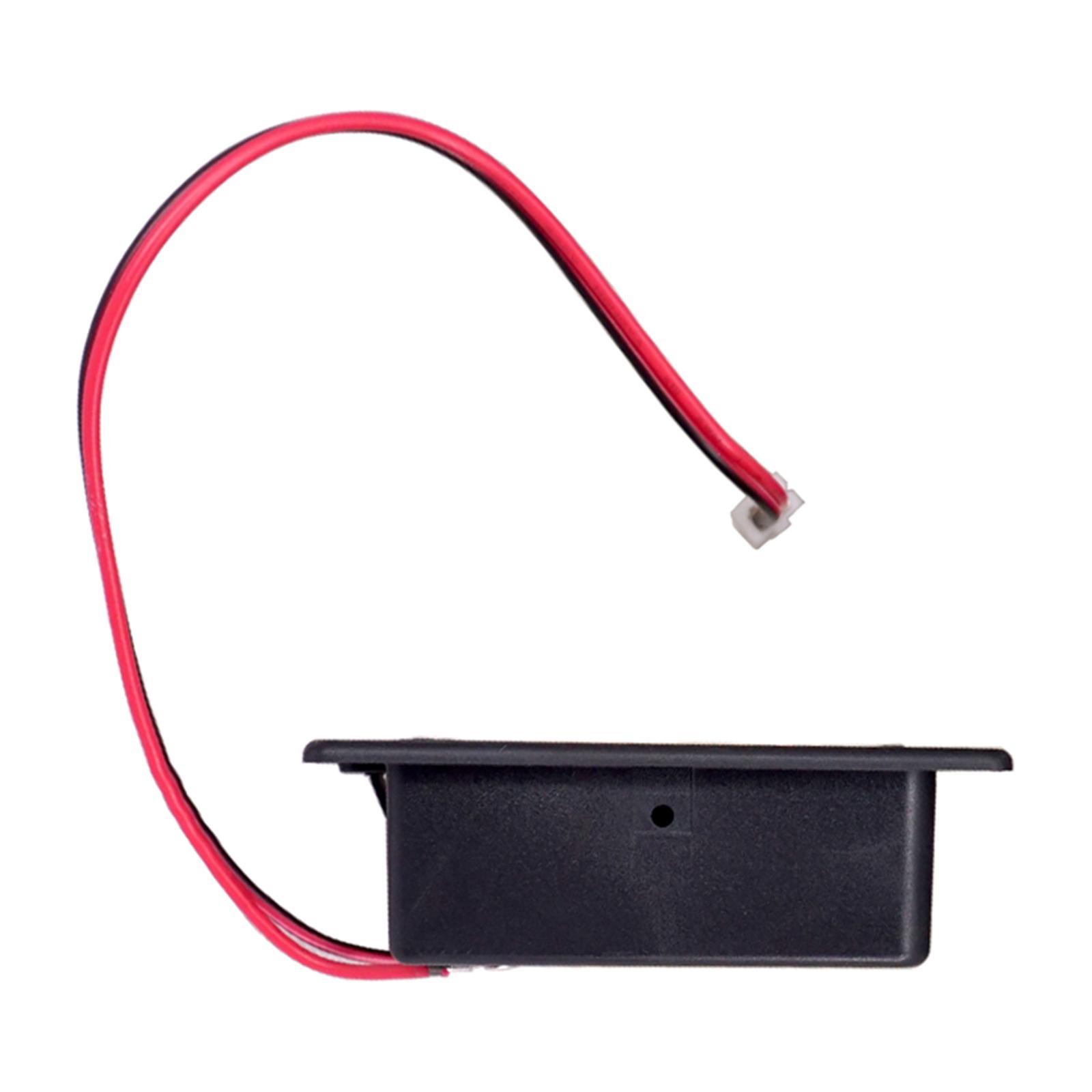 2x 9V Battery Cover Battery Box Case Compartment for Active Guitar Bass Accs