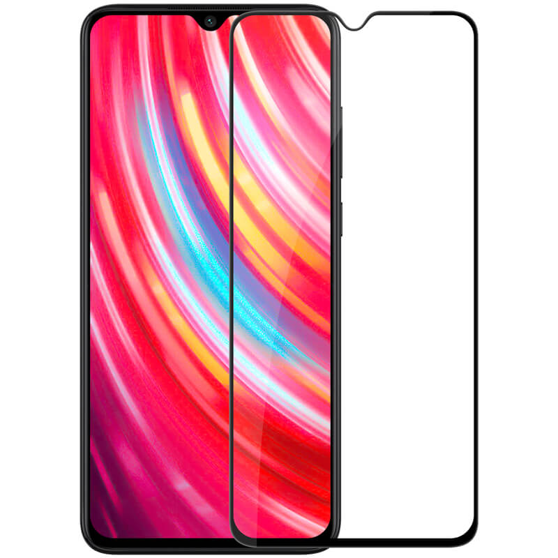 Miếng dán kính  cường lực 3D full màn hình cho Xiaomi Redmi Note 8 Pro hiệu Nillkin XD CP + Max (Mỏng 0.3mm, Kính ACC Japan, Chống Lóa, Hạn Chế Vân Tay) - Hàng chính hãng