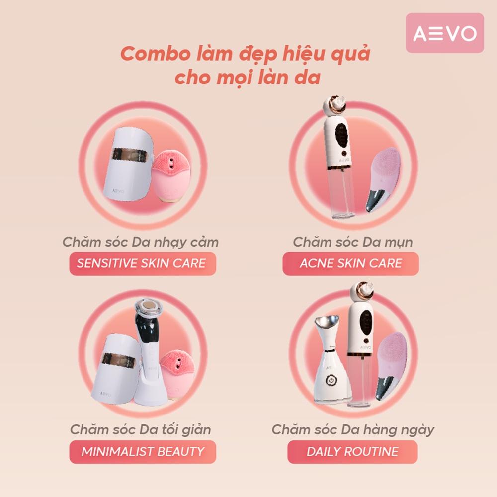 Máy phun sương mini AEVO Nano Mist Sprayer giúp phục hồi làn da, thu nhỏ lỗ chân lông, chống lão hoá