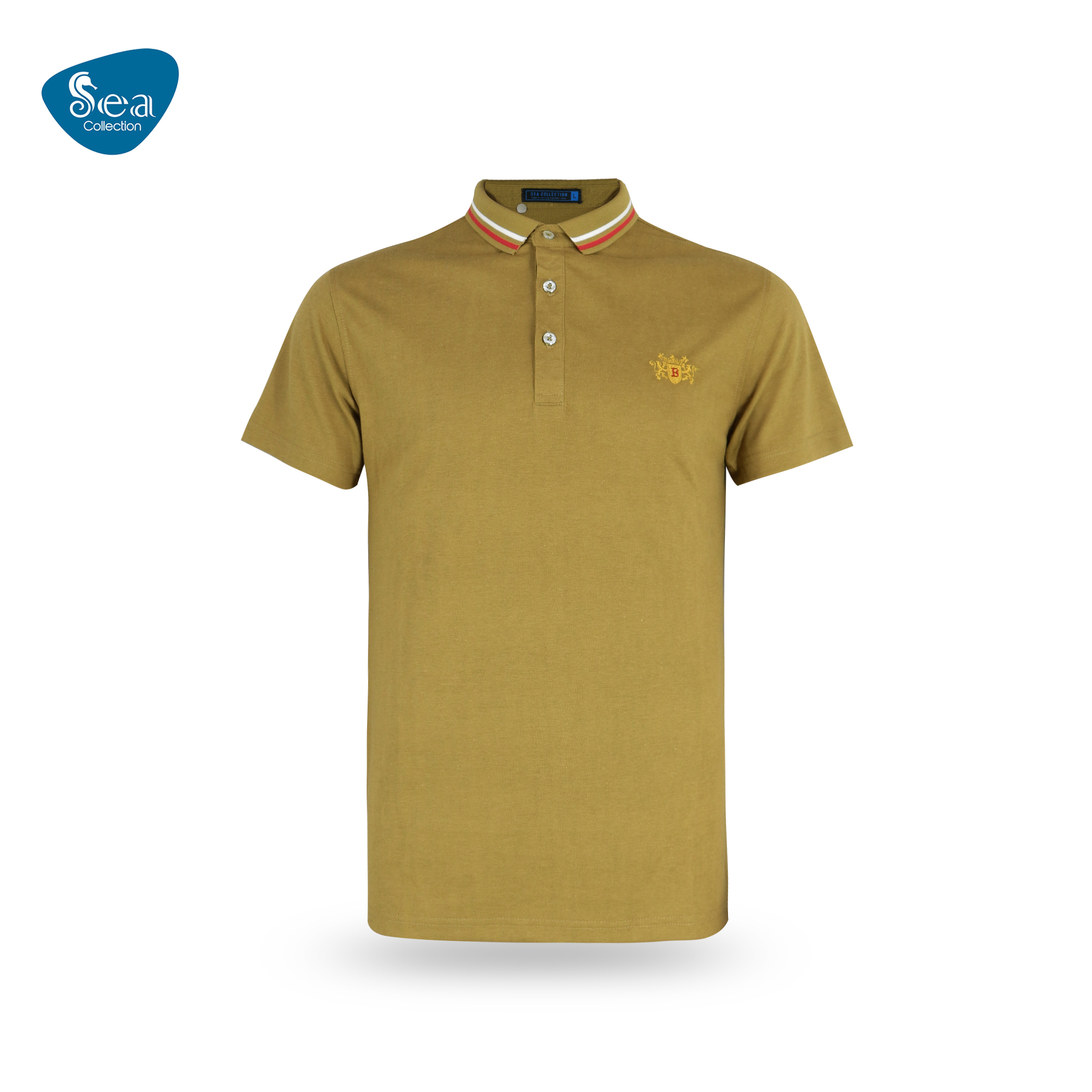 Áo Thun Polo Nam Sea Collection Thêu 7326 Phối Cổ
