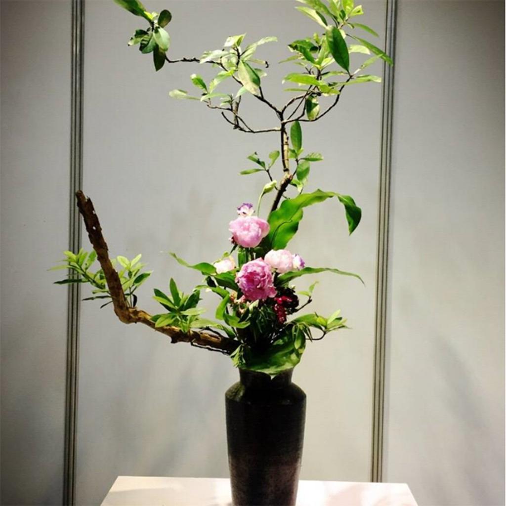 Adjustable Flower Arrangement Fixing Tool Ikebana Flower Branch Fixer Stick