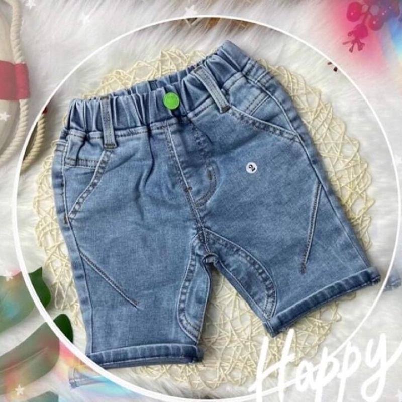 Quần jeans lửng STARKIDS cho bé trai size 10-50kg chất jeans nhập mềm mịn siêu dãn