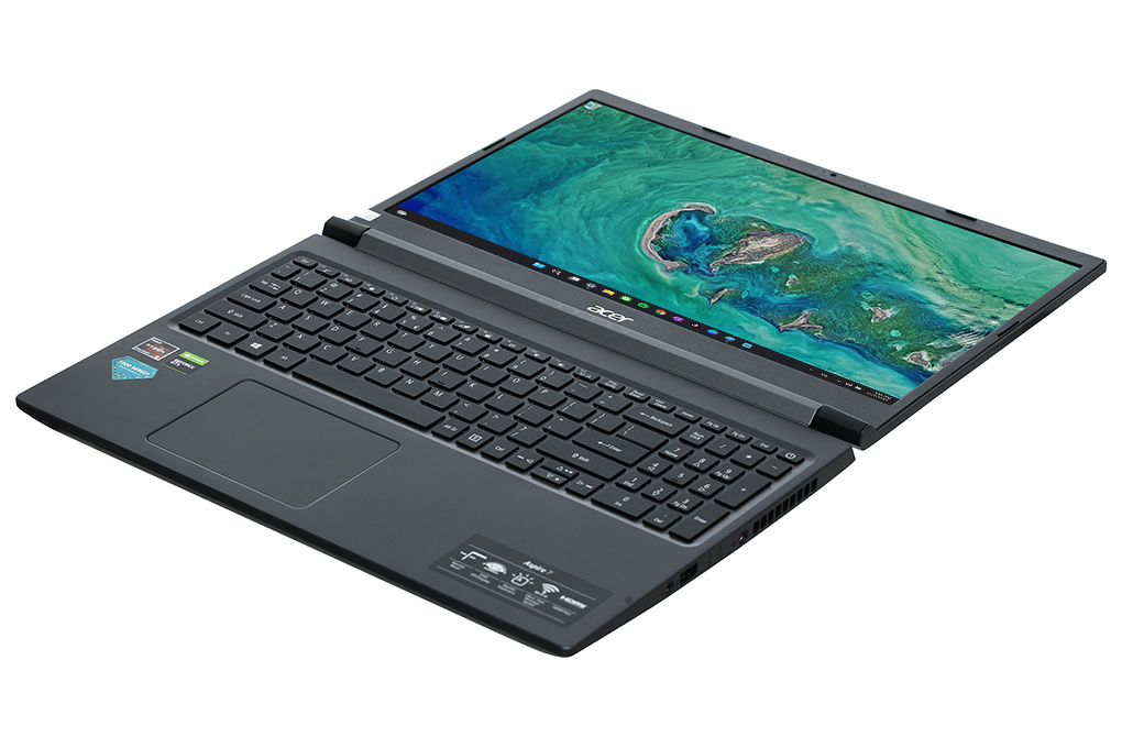 Máy Tính Xách Tay Laptop Acer Gaming Aspire 7 A715-42G-R4XX - Hàng Chính Hãng