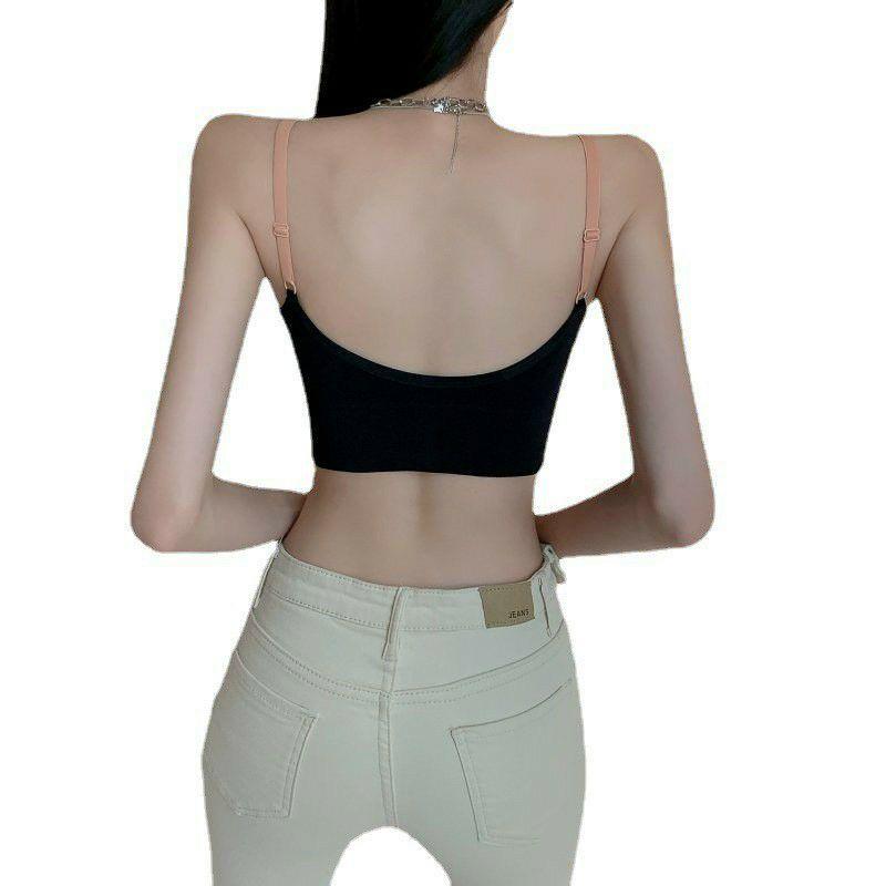 Áo Bra 2 Dây Có Mút Đệm Ngực Hót Hít Babe