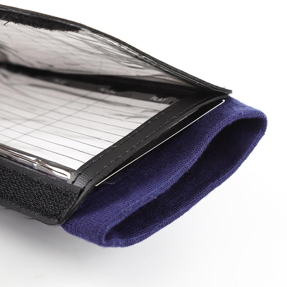 Dụng cụ thể thao bảo vệ cổ tay nẹp playbook giải quyết bóng đá tay bóng bầu dục chơi tay chơi ngoài trời hấp thụ mồ hôi Color: Large Double Page