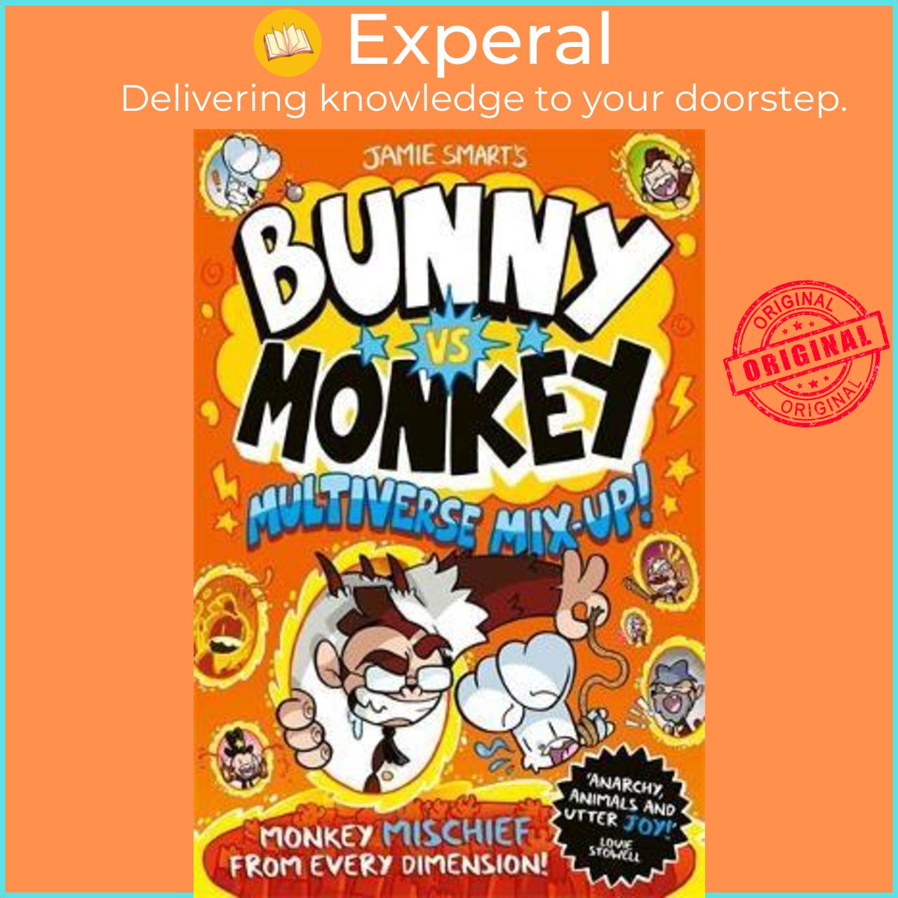 Sách - Bunny vs Monkey: Multiverse Mix-up! by Jamie Smart