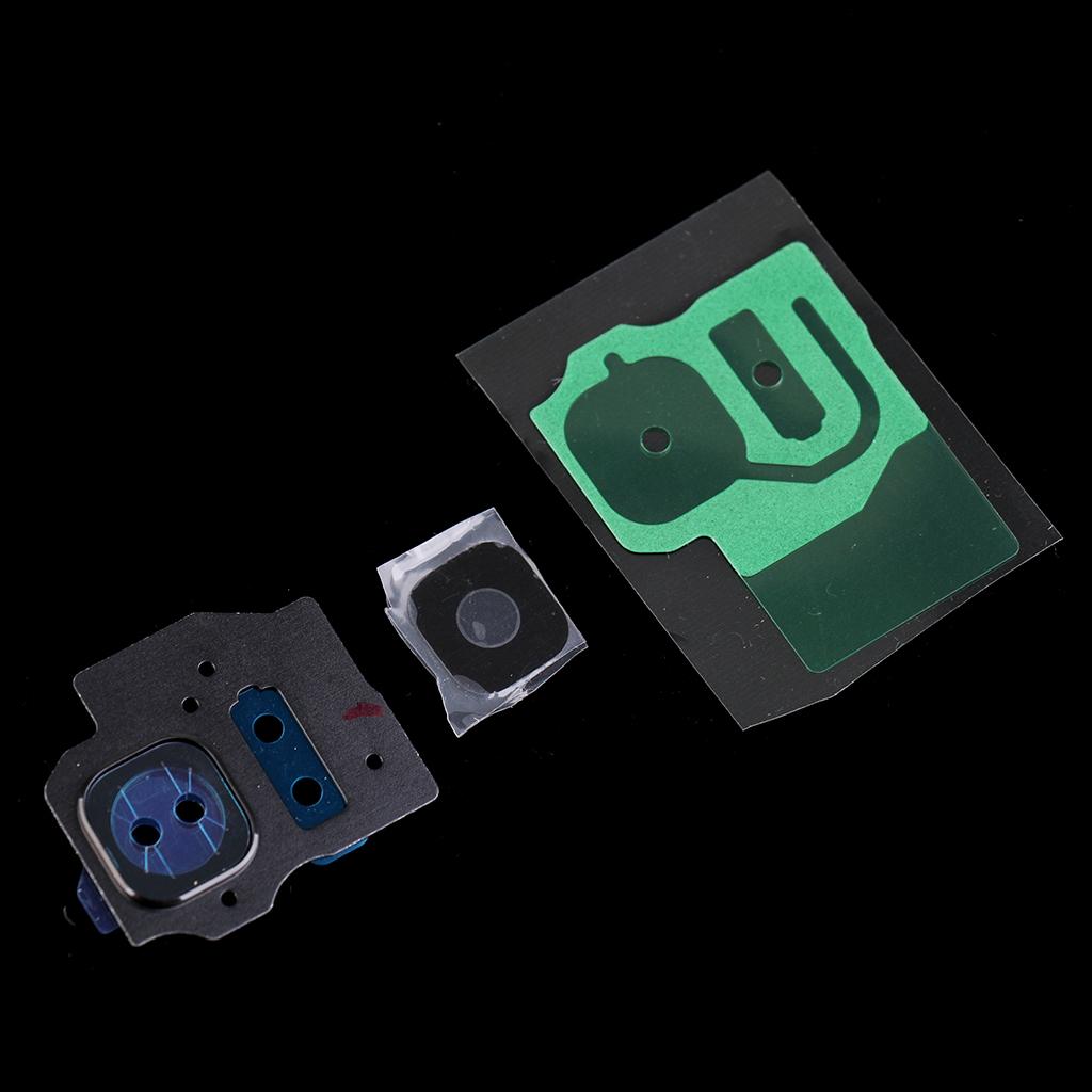 Cell Phone Camera Lens / Flash + Frame Protector Cover Repair Part For Samsung Galaxy S8 / S8 Plus