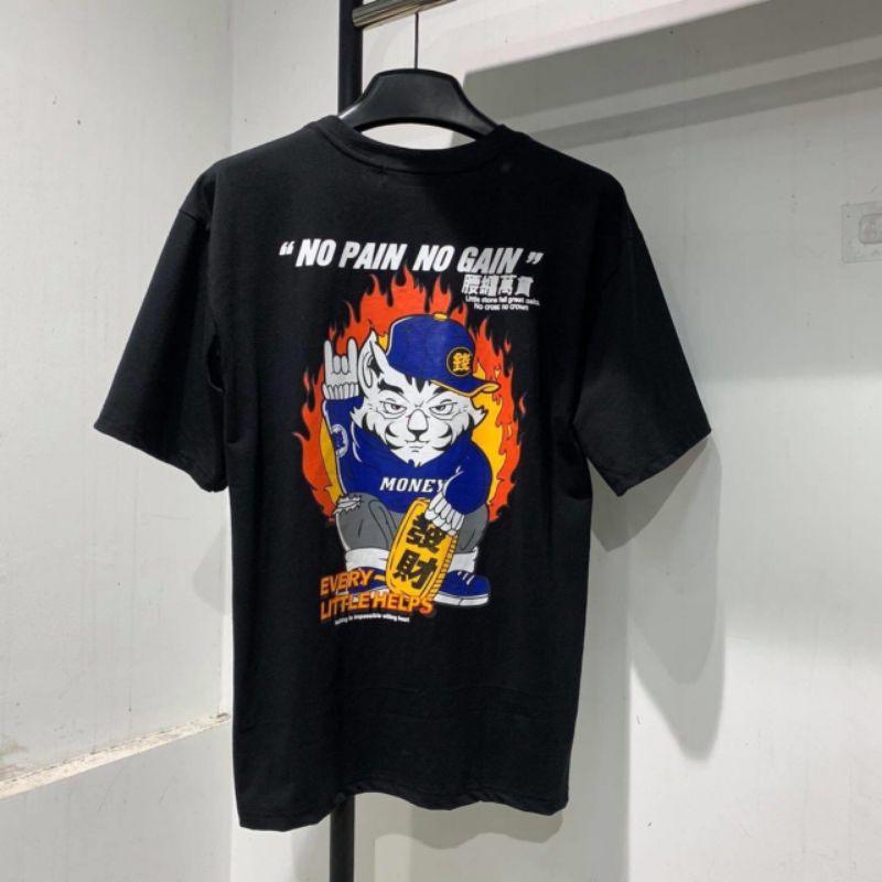 Áo thun unisex tay lỡ NO PAIN || Hany shop