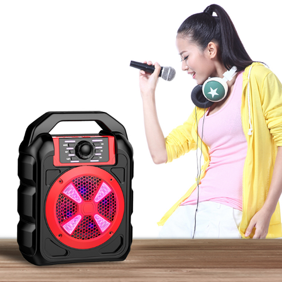 Loa Bluetooth Cao Cấp Hát Karaoke Trên Smartphone, Iphone, Ipad Xách Tay Đa Năng B502