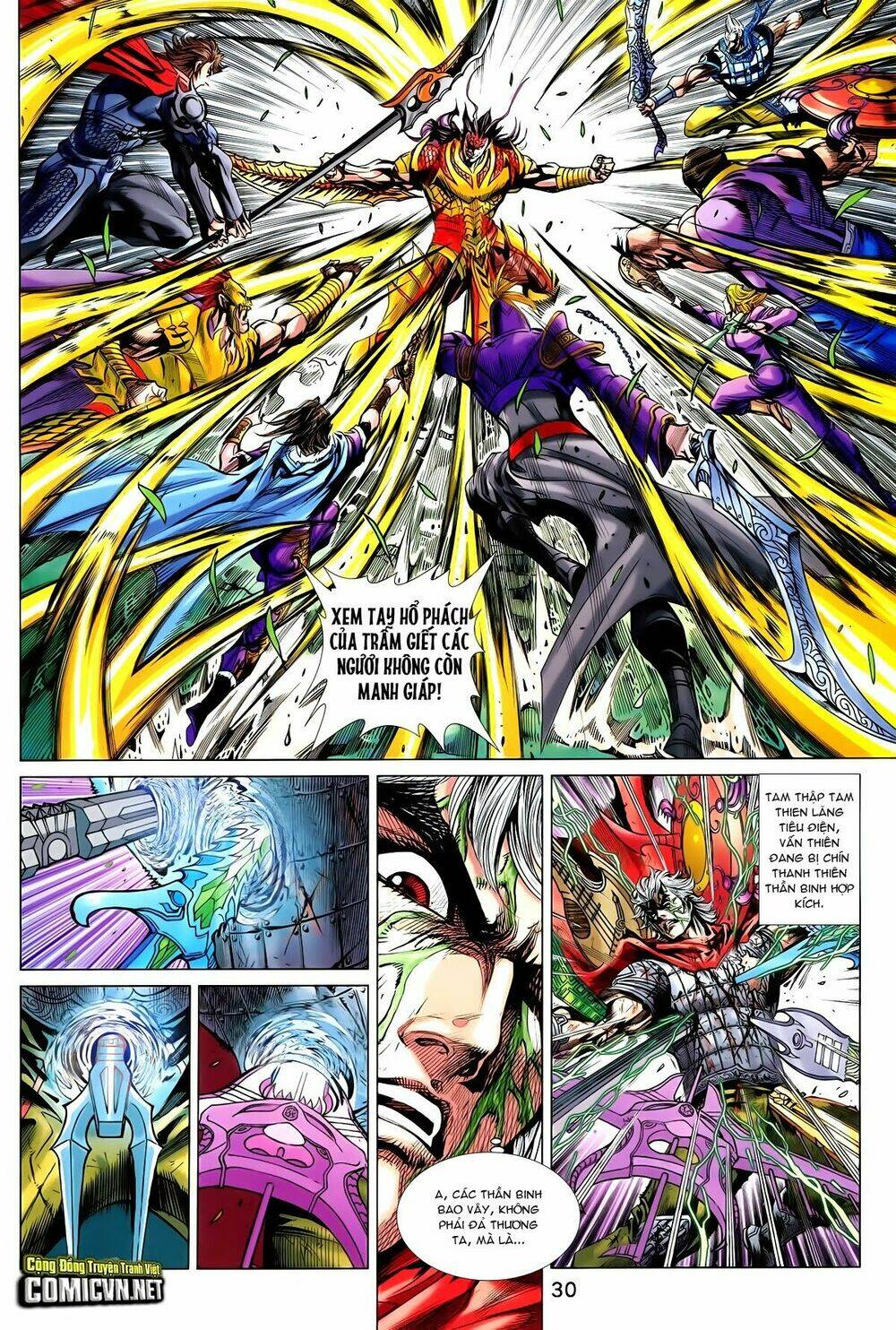 thần binh vấn thiên chapter 30 27