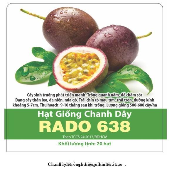 Hạt Giống Chanh Dây Rạng Đông 0.2gram