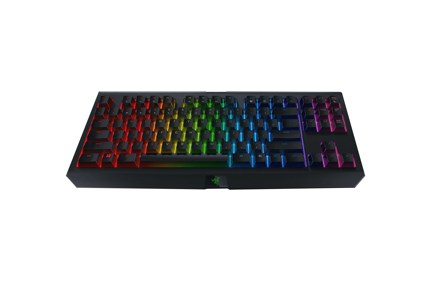 Bàn phím Razer BlackWidow Chroma V2 Tournament Edition (Orange Switch) TKL - Hàng chính hãng