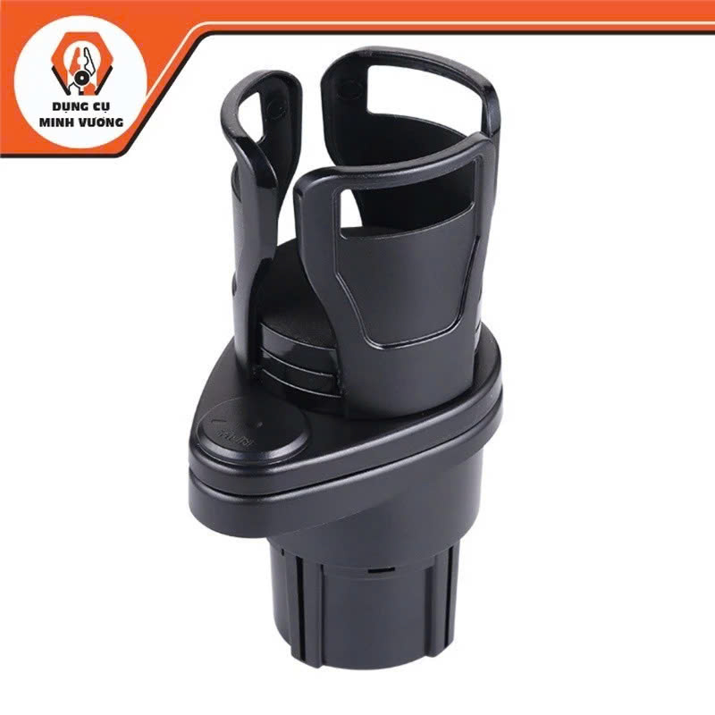 Khay Đựng Cốc Nước Hai Tầng Xoay 360 Độ Cho Xe Hơi - Giá Để Cốc Đa Năng Tiện Lợi - HÀNG CHÍNH HÃNG MINIIN