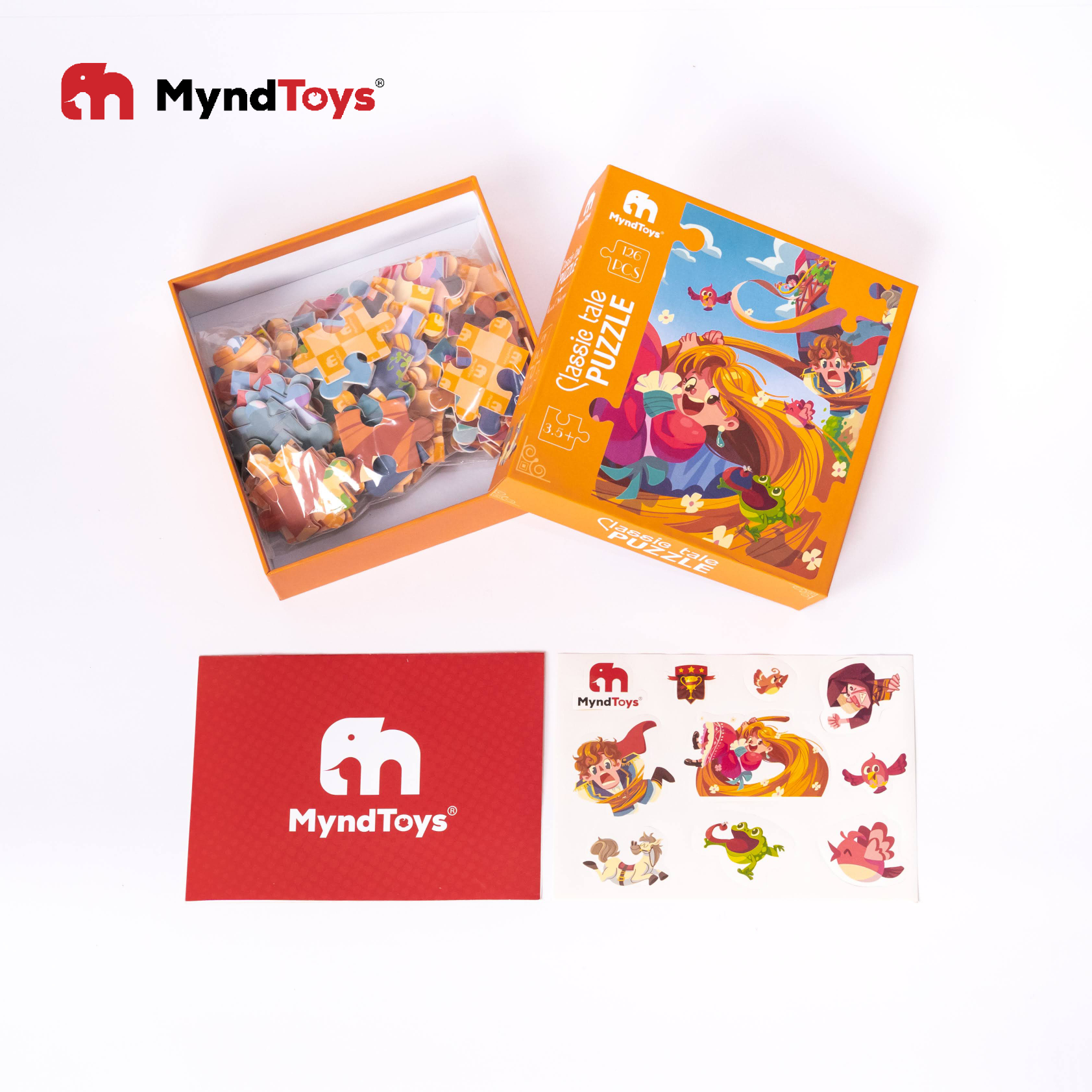 Đồ Chơi Xếp Hình Myndtoys Classic Tale Puzzle – Aerial Stream (Công Chúa Tóc Mây) Dành Cho Bé Gái