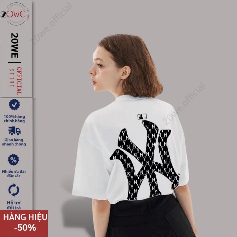 Áo thun Cotton phiên bản Premium N.Y, Áo thun tay lỡ form rộng Unisex cao cấp