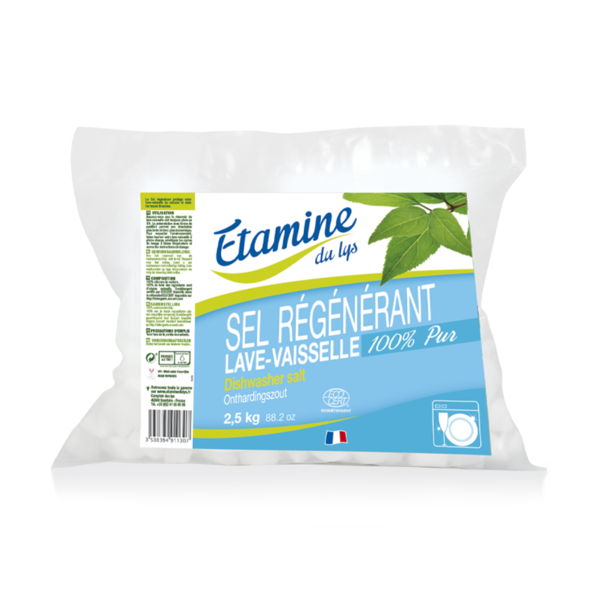 Muối cho máy rửa chén (rửa bát) dạng viên 2.5kg - Etamine