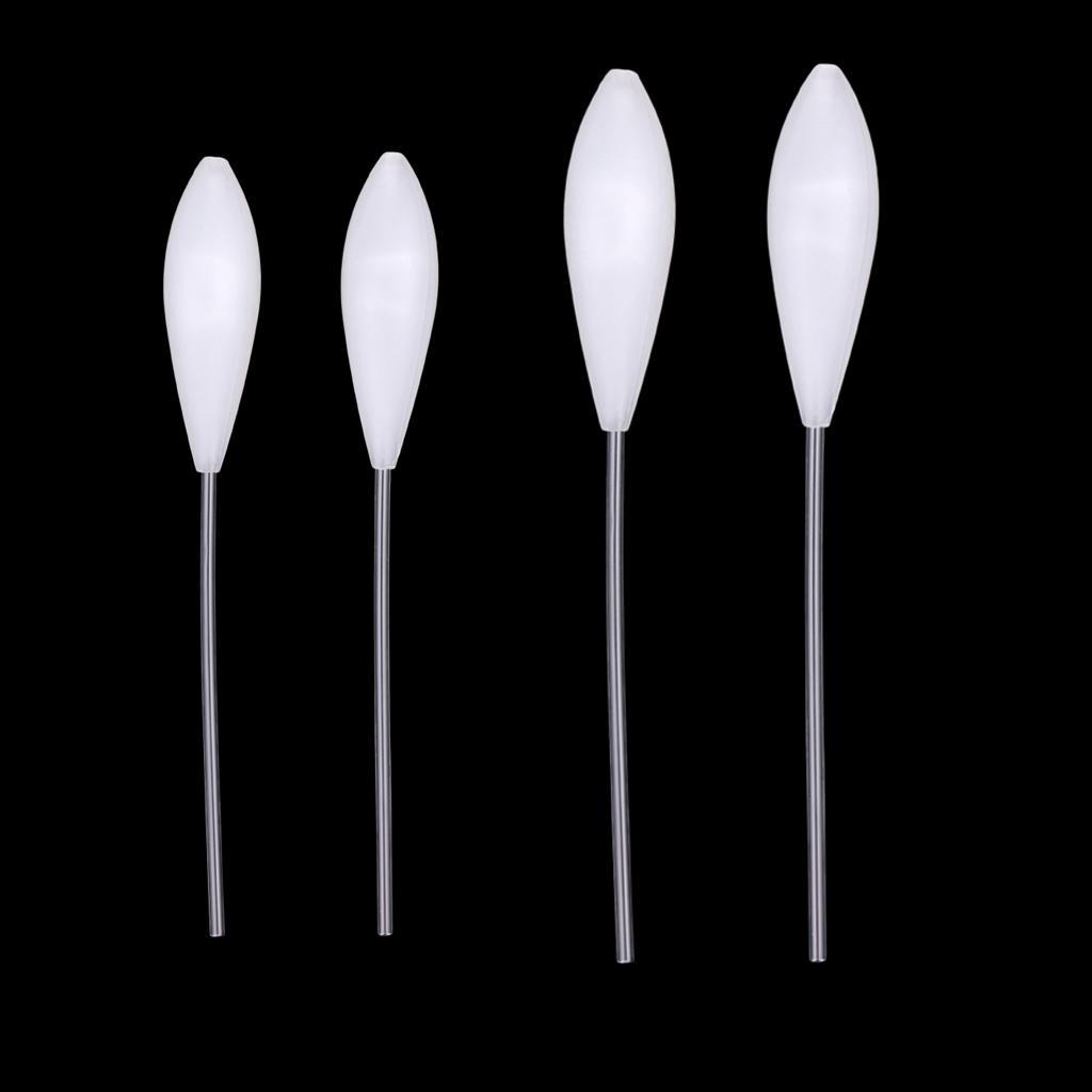 4Pcs Acrylic Fishing Floats Bobbers Set, Fishing Tackle Accessories for Long Distance Casting Lure