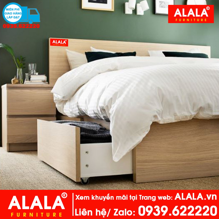 Giường ngủ ALALA39 cao cấp - Thương hiệu ALALA