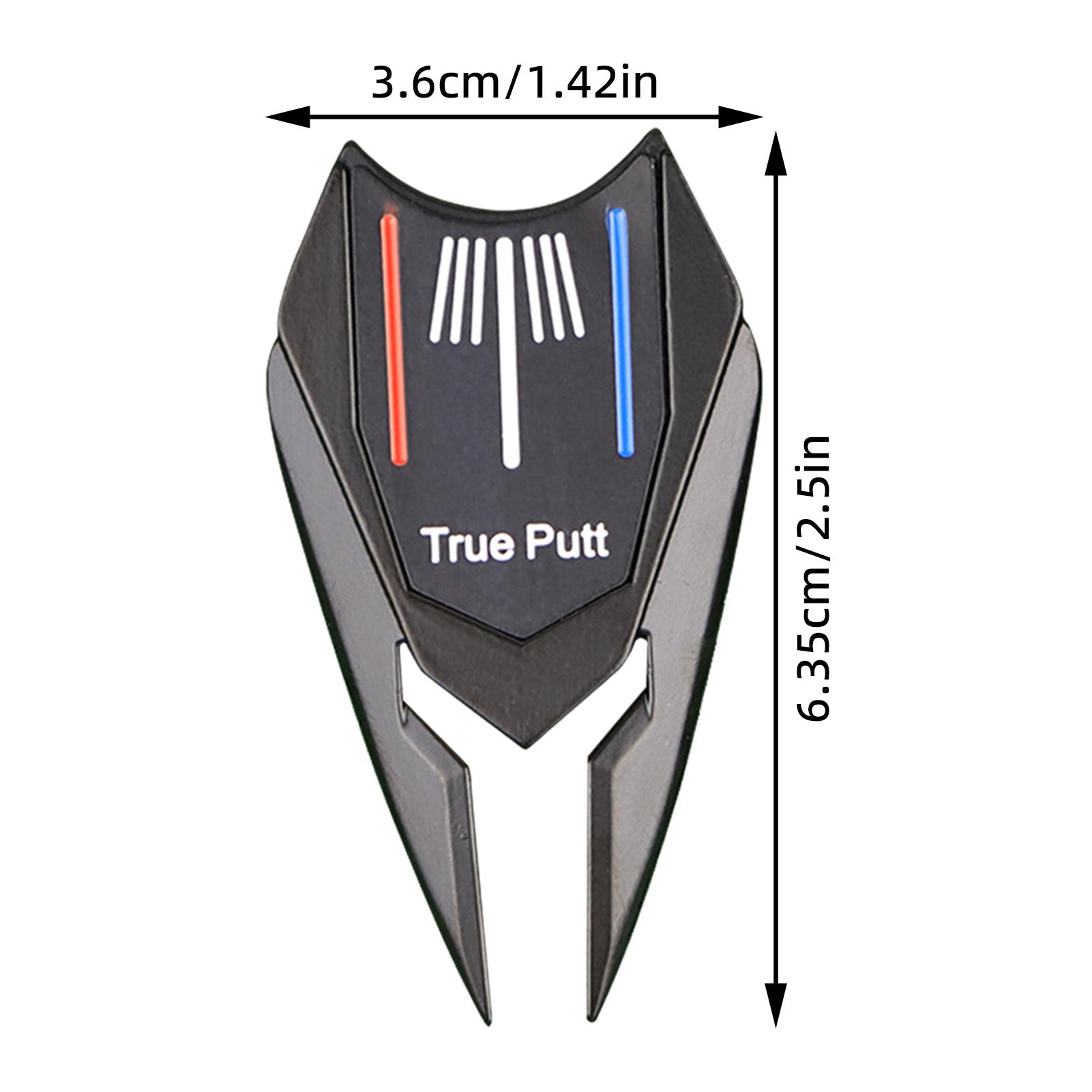 6 trong 1 Công cụ sửa chữa Golf Divot Pitch Groove Cleaner Phụ kiện golf đặt màu xanh lá cây Color: black short