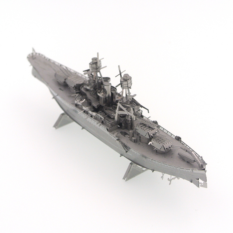 Mô Hình Lắp Ghép 3D Kim Loại Tự Ráp Thiết Giáp Hạm USS Arizona BB-39 Hải Quân Mỹ - Chưa Lắp