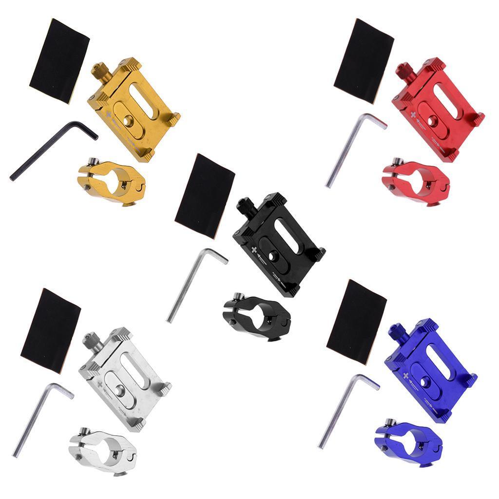 Motorcycle Bicycle Cell Phone Holder, Aluminum Adjustable Phone Mount, Bike Handlebar Cell Phone Holder For iPhone