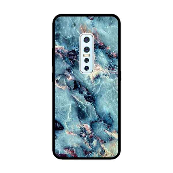 Ốp Lưng in cho Vivo V17 Pro Mẫu Nền Đá Hoa 5 - Hàng Chính Hãng