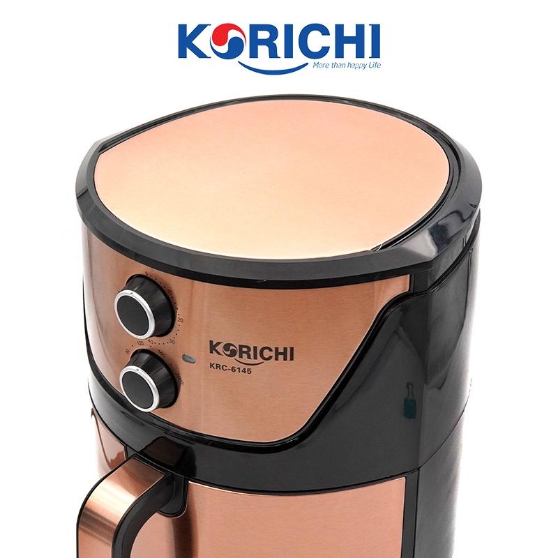 Nồi chiên không dầu Korichi - KRC-6145 - 4.5L 1400W - Hàng chính hãng