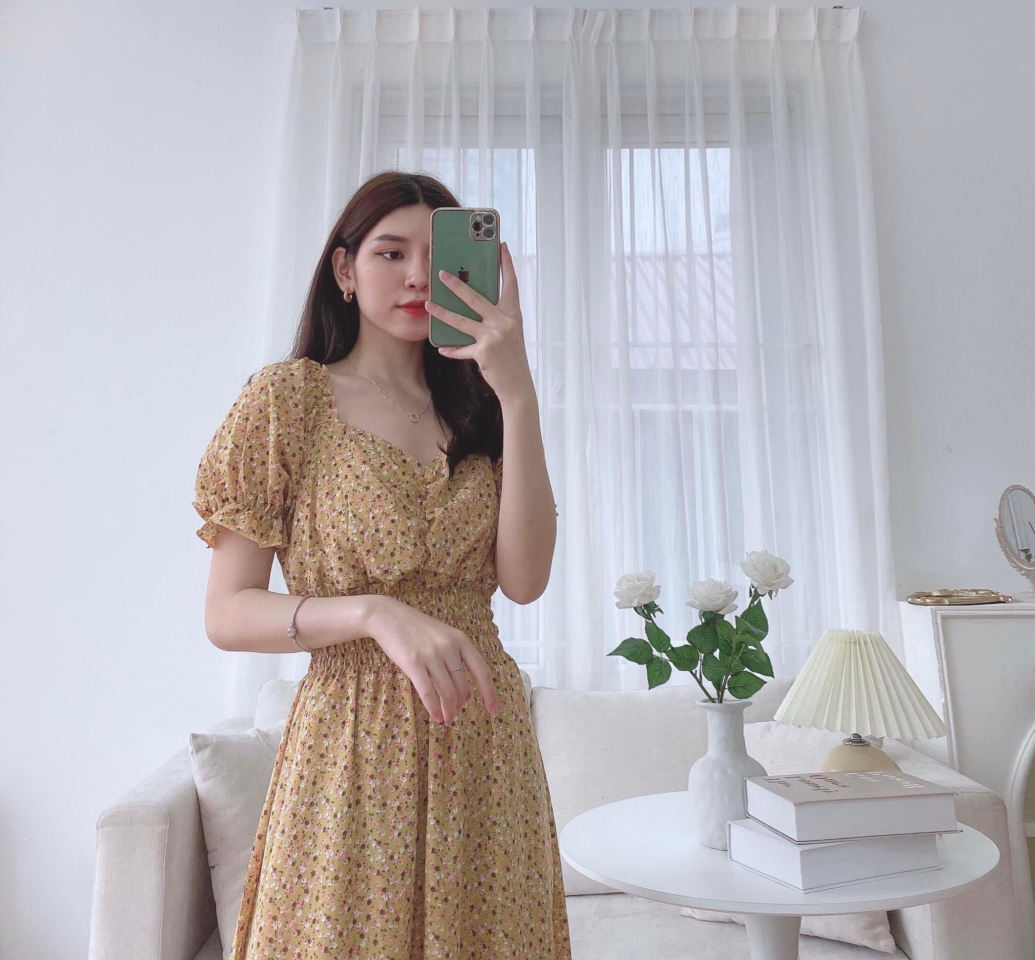 Đầm hoa nhí - váy hoa nhí nhiều màu