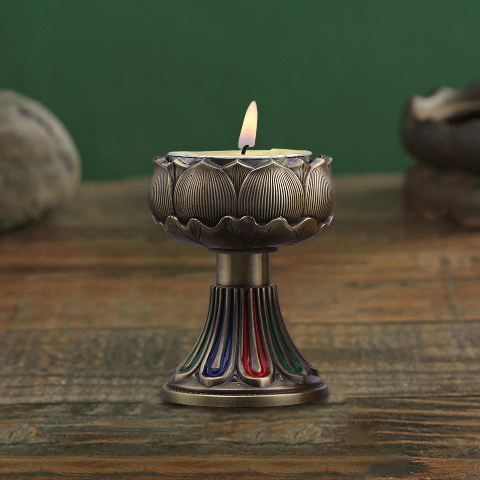 Ghee Lamp Holder Candle Holder Votive Tealight Holder Oil Lamp Tibetan