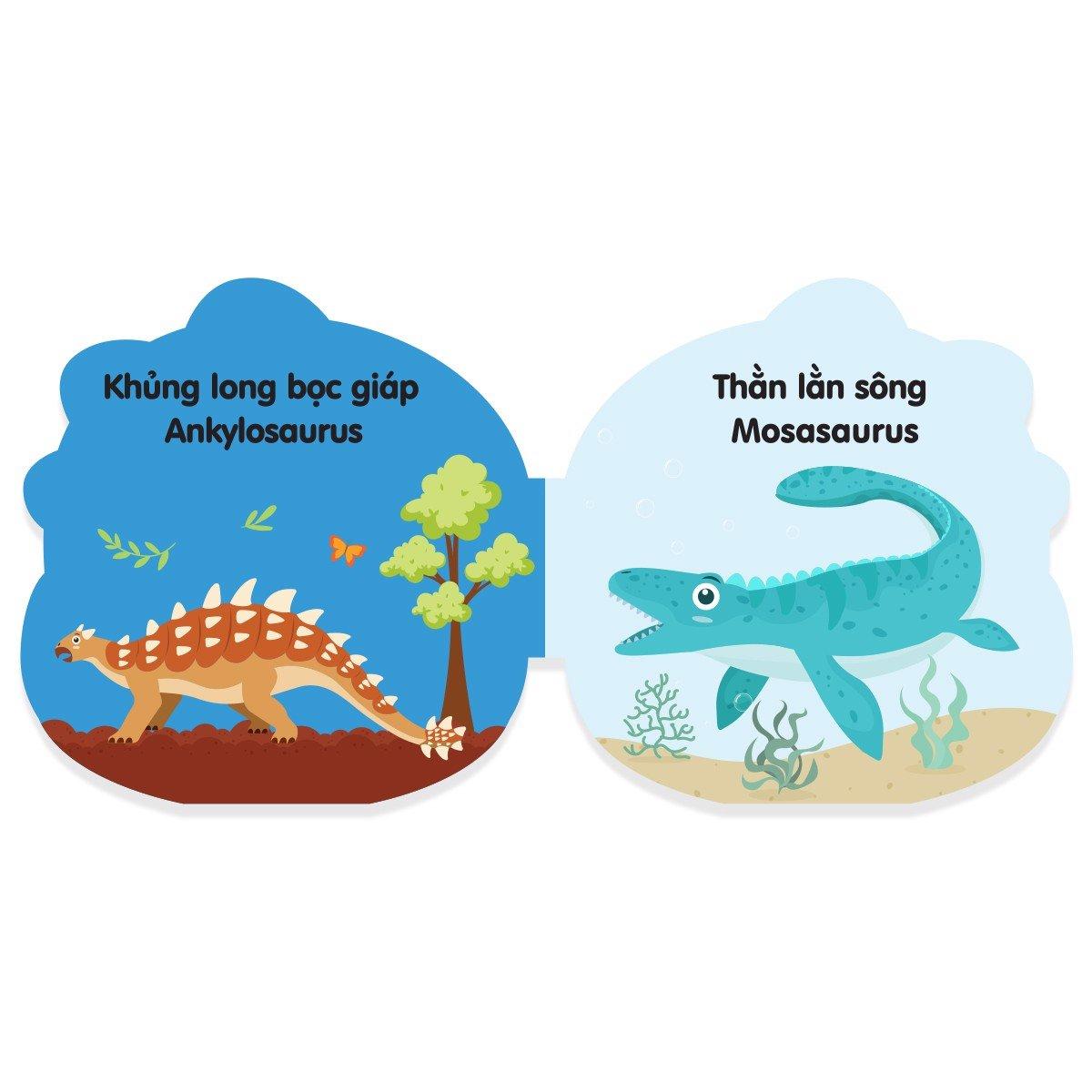 Ú Òa Động Vật - Khủng Long - Bìa Cứng