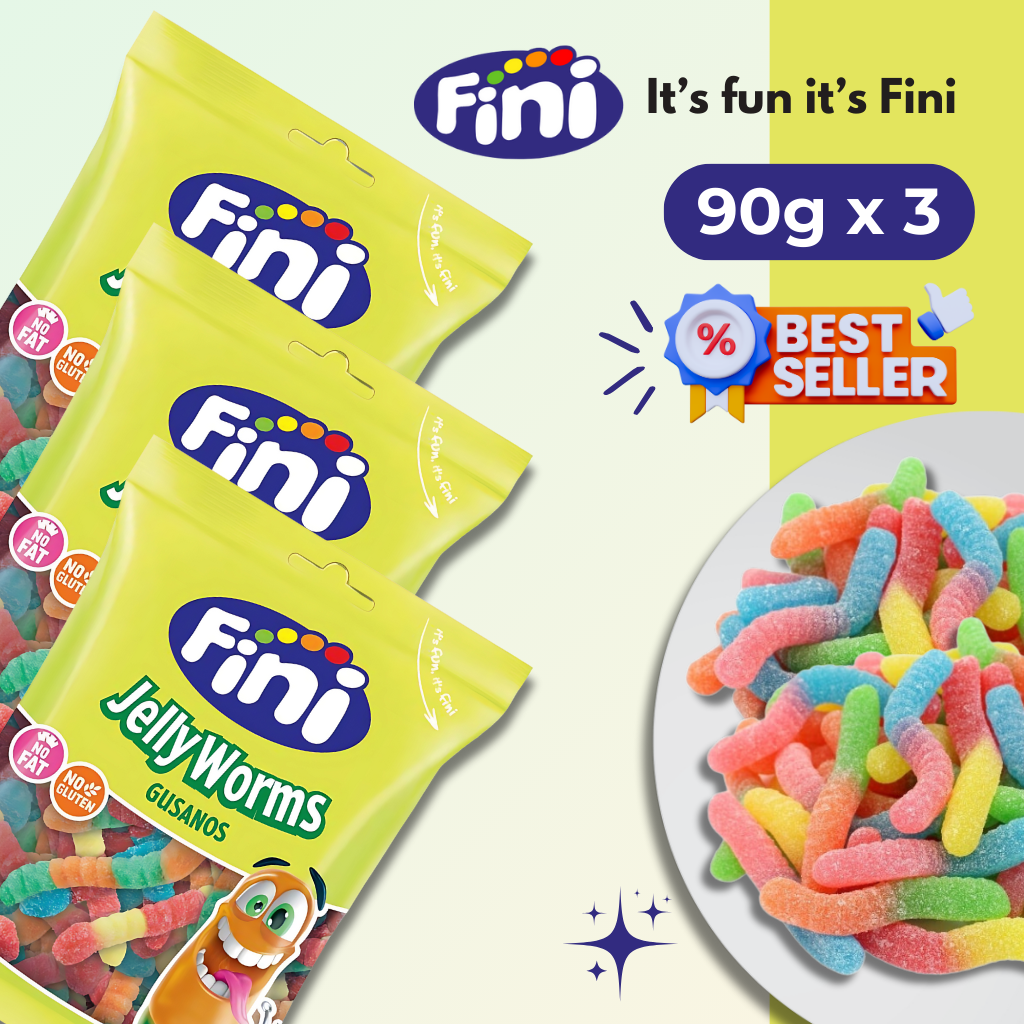 Combo 3 Gói Kẹo Dẻo Fini tự chọn (90g x 3)