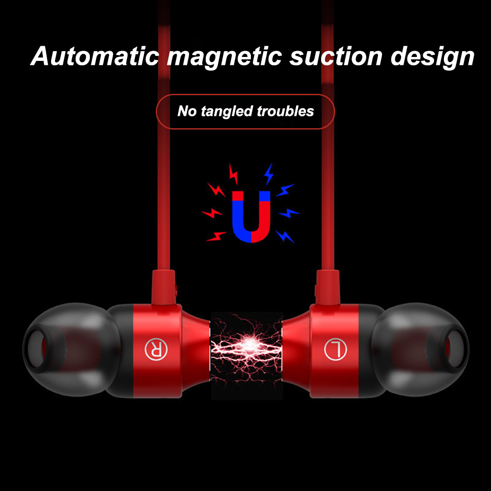 Tai Nghe Thể Thao Từ Tính Có Dây Loại C Có Micrô