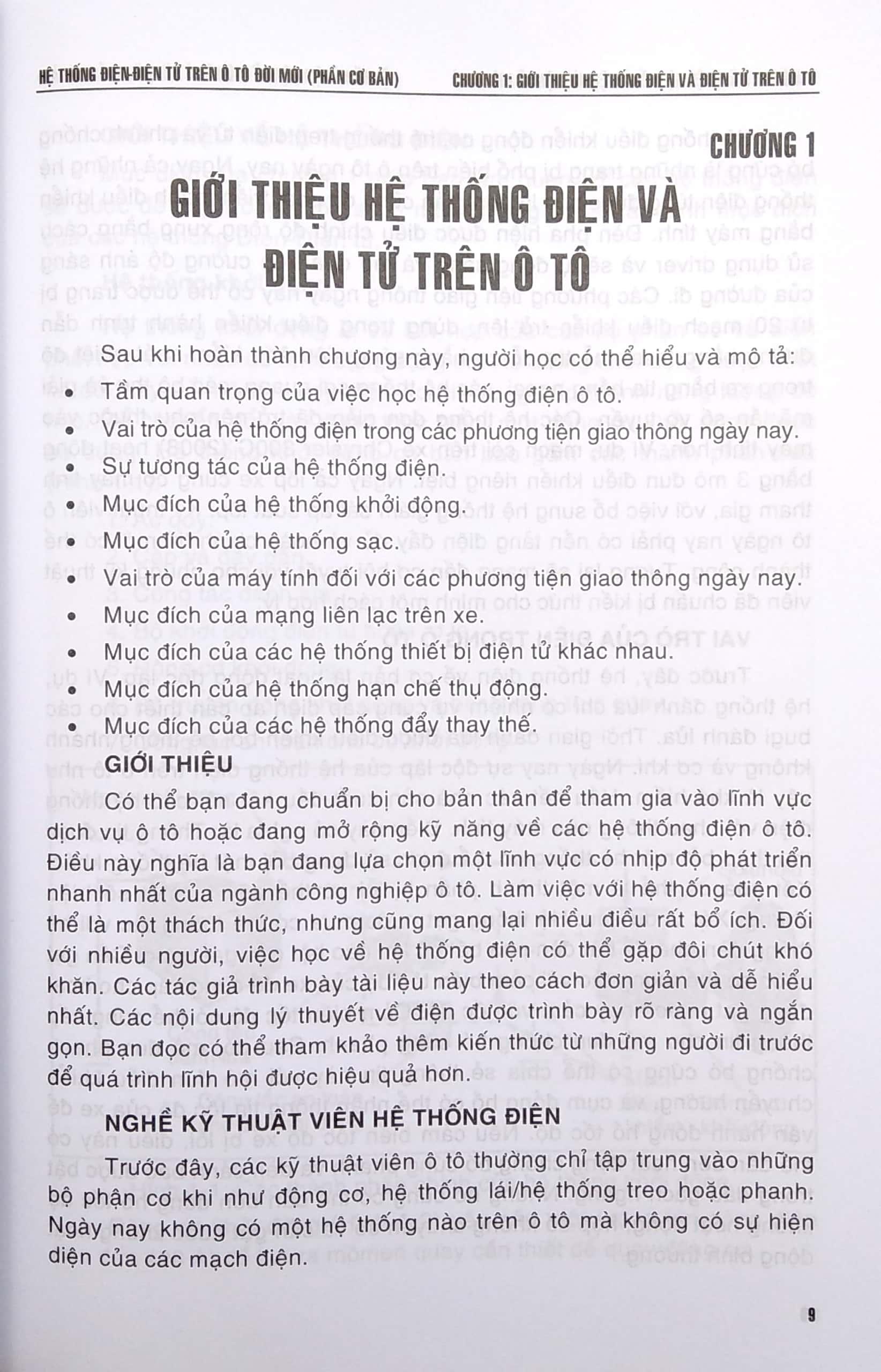 Hệ Thống Điện - Điện Tử Trên Ô Tô Đời Mới