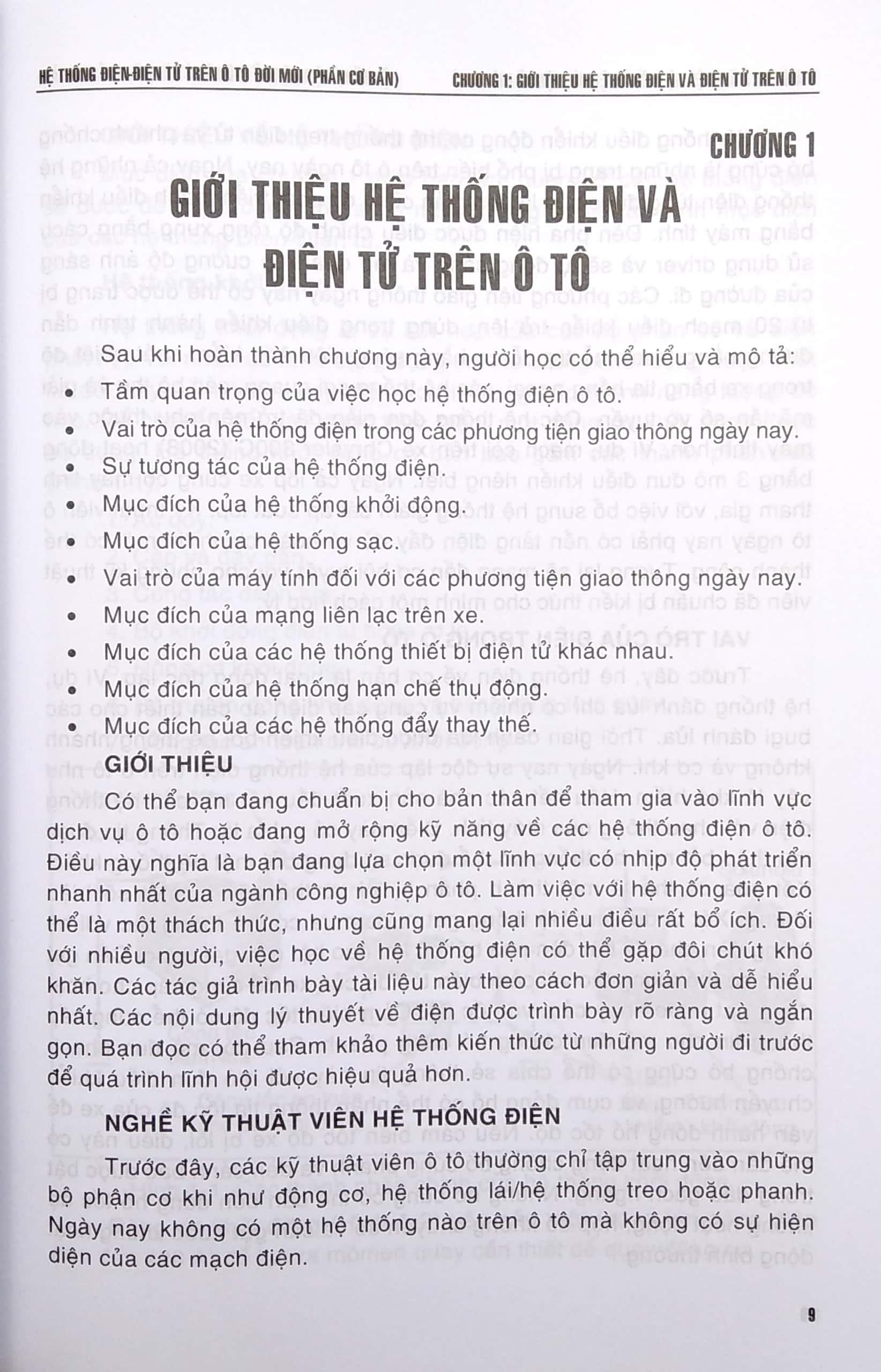 Hệ Thống Điện - Điện Tử Trên Ô Tô Đời Mới (Phần Cơ Bản)