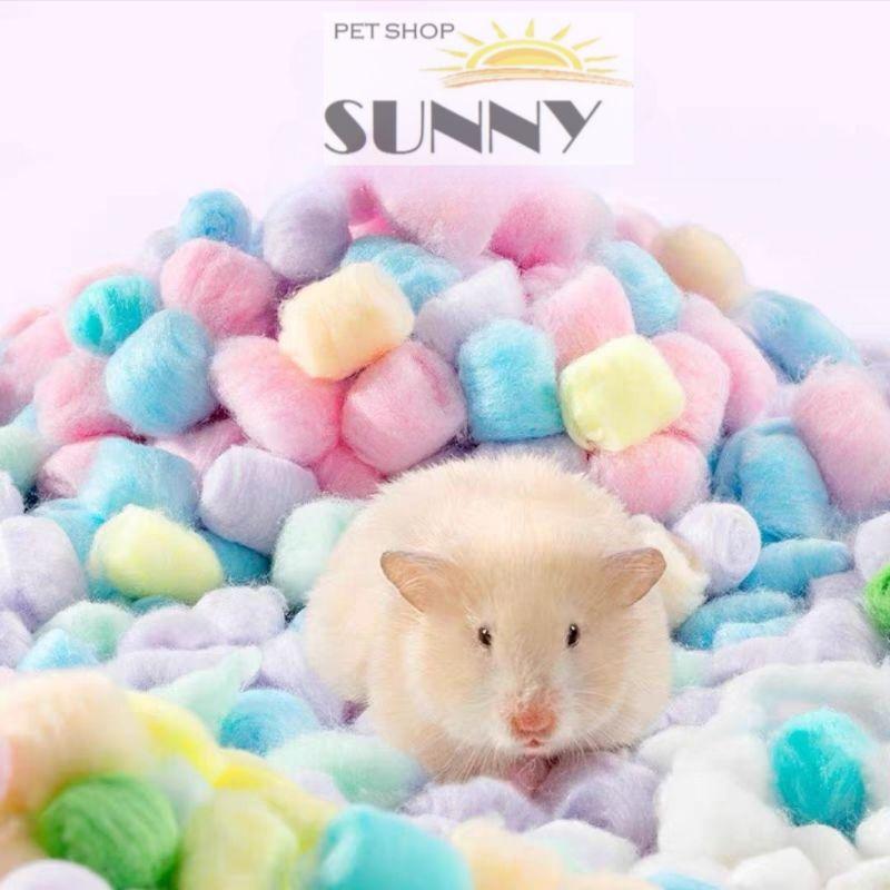 Nệm gòn lót ổ giữ ấm, trang trí nhà ngủ hamster, sóc