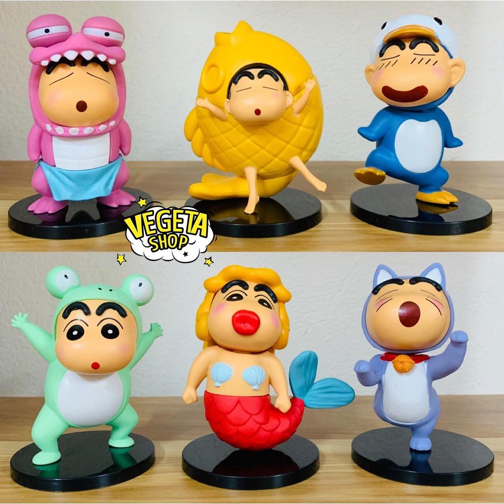 Đẹp Bộ ba mô hình Shin đô đốc hải quân siêu cute  Bayzone studio
