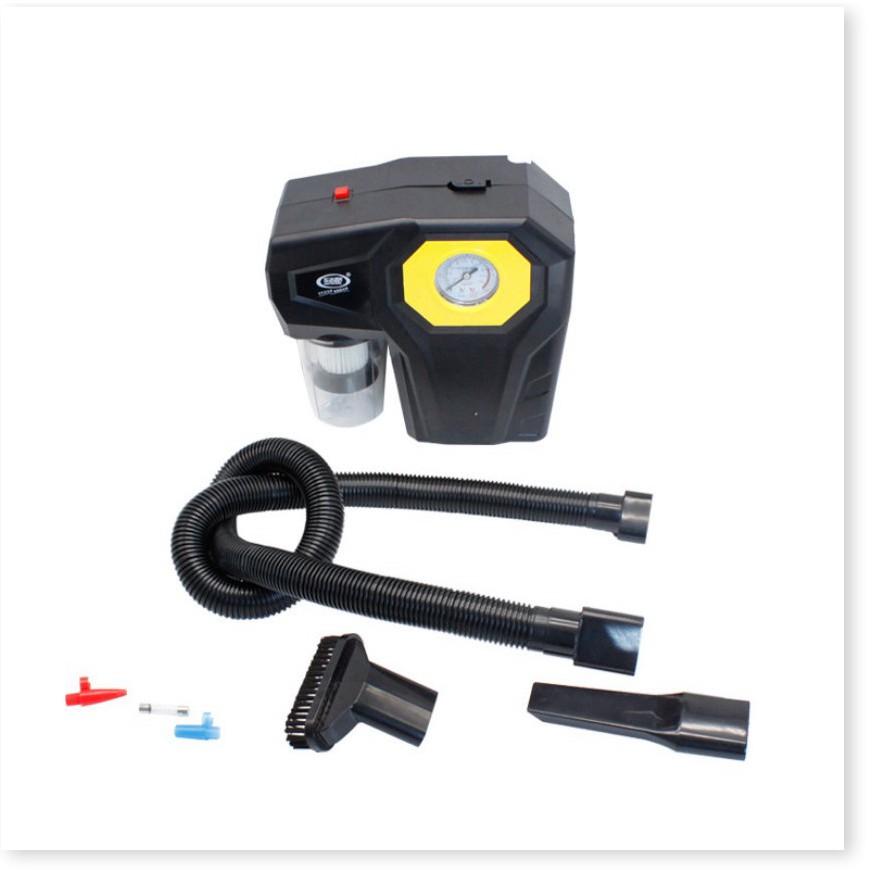 Máy hút bụi và bơm lốp ô tô cao cấp 120W 5m
