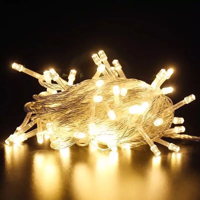 Dây Đèn LED Đom Đóm Fairy Light Trang Trí Ngoài Trời Chống Nước, Nhiều Chế Độ Sáng