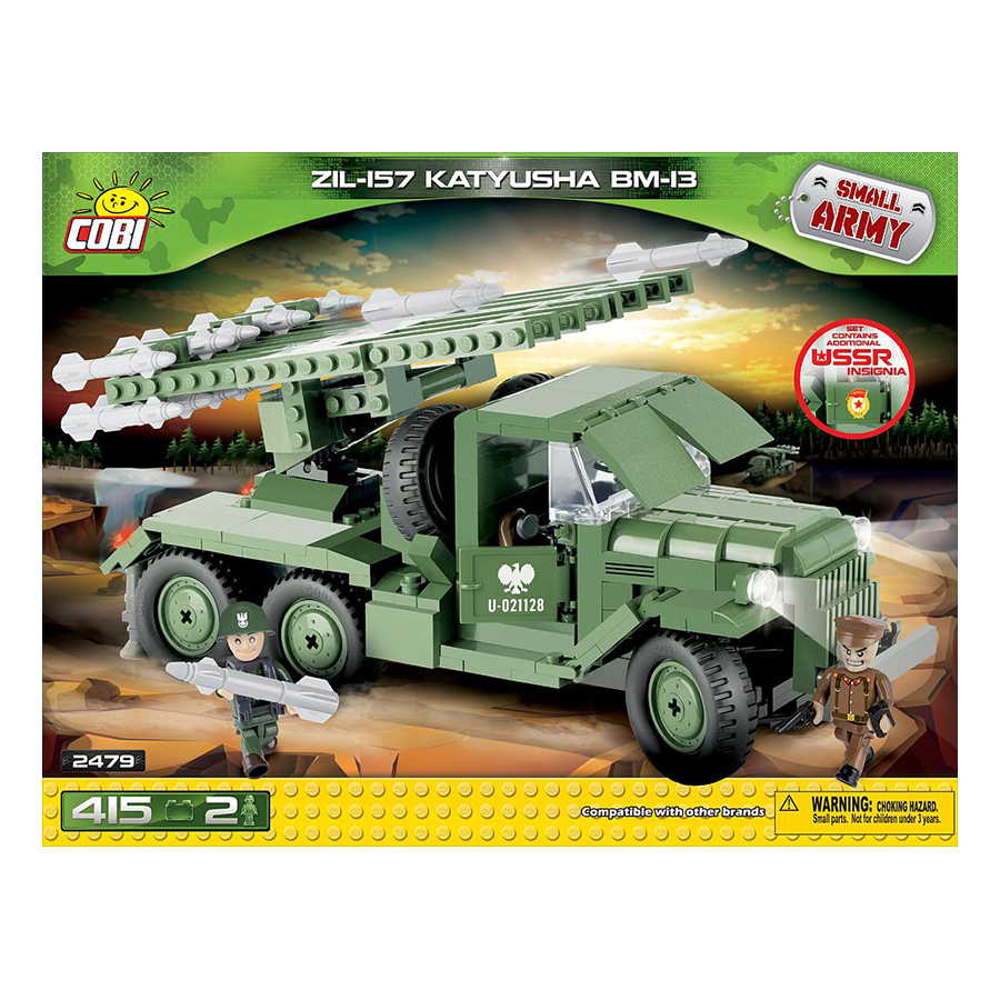 Đồ chơi lắp ráp Xe tải quân sự Cobi 2479